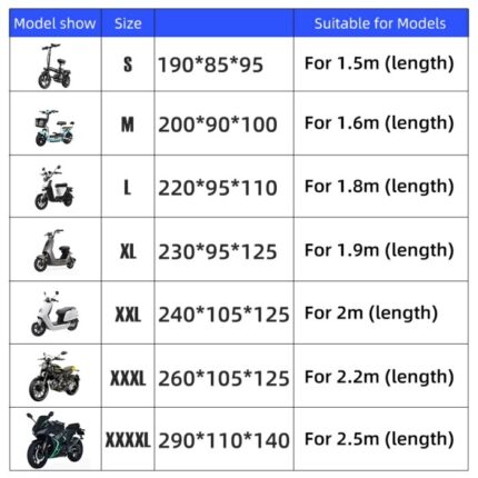 Motorcycle Cover Dustproof UV Protective outdoor Rain Cover for KTM Adventure