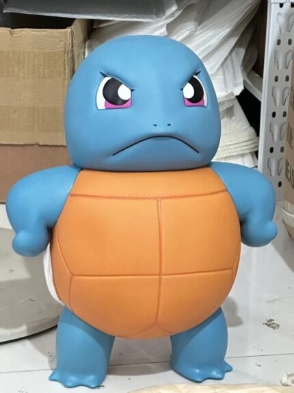 Squirtle Water Spraying Toy Large Size Cute Collectible Action Figure Jenny Car Accessory Popular Anime Model Hand Figure